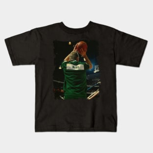 Larry Bird - Before The Contest, 1988 Kids T-Shirt